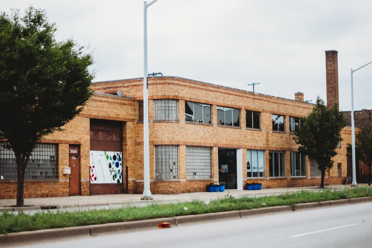 Entrance to the Older Adult Center at 900 S. Division